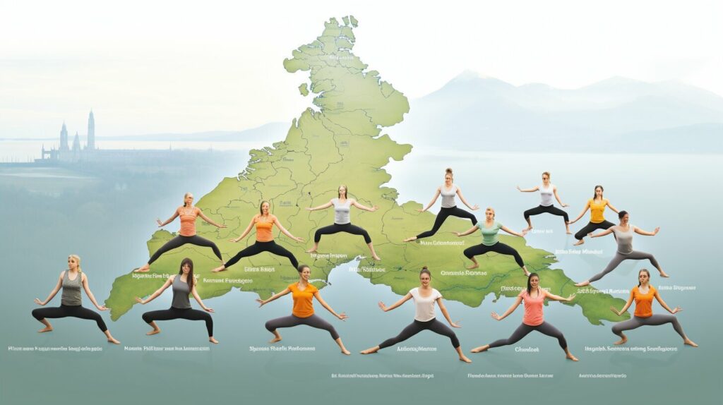 popular yoga destinations UK