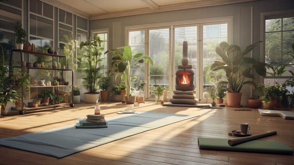 running a yoga studio out of your house